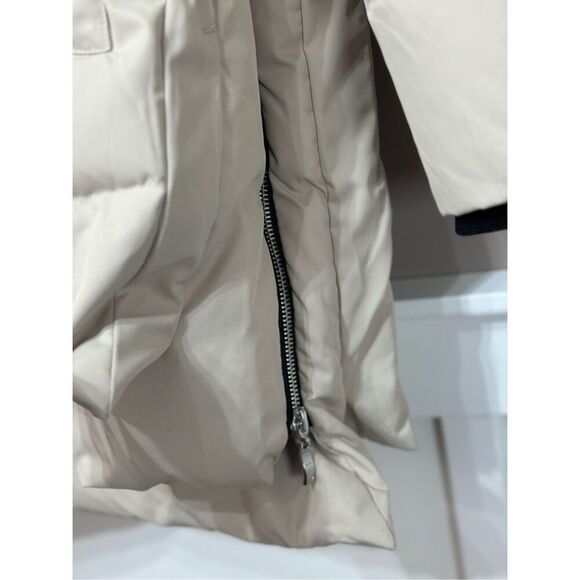 NWOT Orolay 092 Classics Stone Tan Thickened Duck Down Puffer Hooded Jacket Med - Picture 6 of 13
